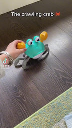 🦀 Smart Crawling Crab Toy – Musical Interactive Baby Toy